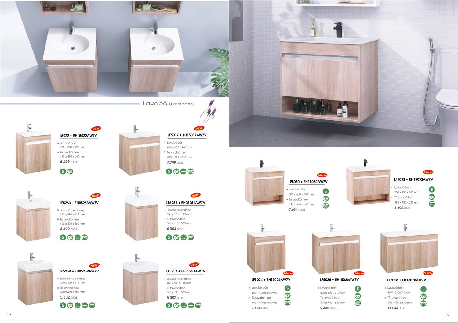 Thiết bị vệ sinh CAESAR Catalogue và Bảng giá mới nhất /Page 15